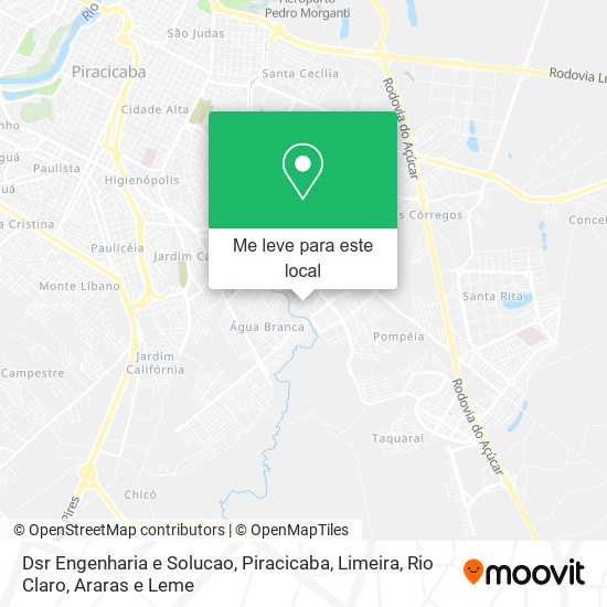 Dsr Engenharia e Solucao mapa