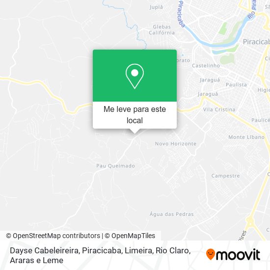 Dayse Cabeleireira mapa