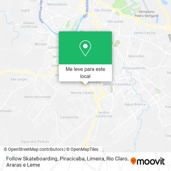 Follow Skateboarding mapa