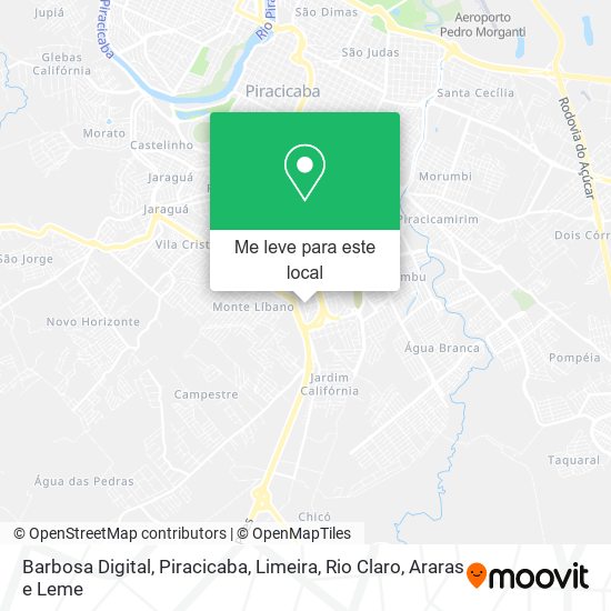 Barbosa Digital mapa