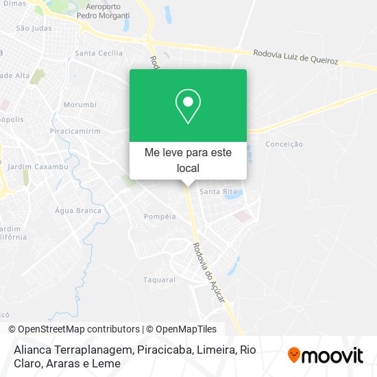 Alianca Terraplanagem mapa