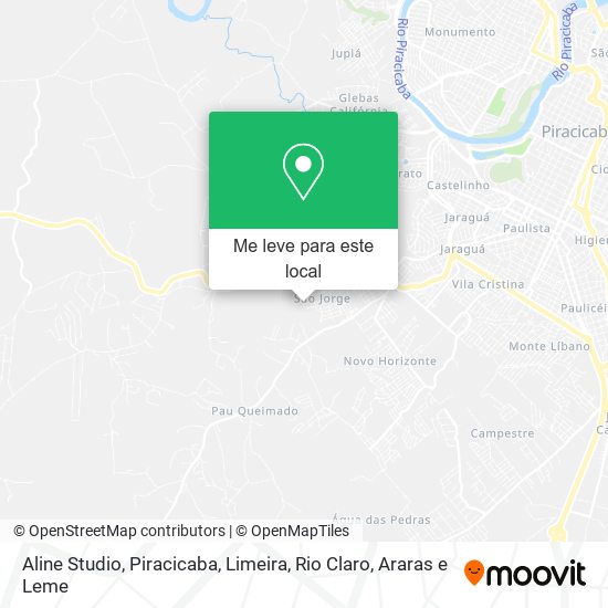 Aline Studio mapa