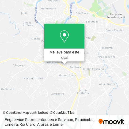 Engservice Representacoes e Servicos mapa