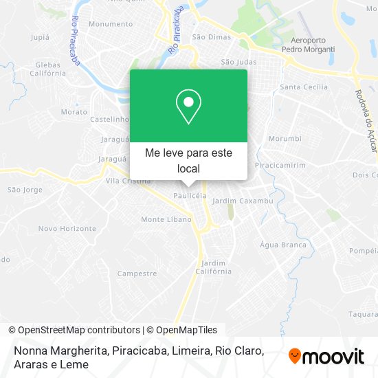 Nonna Margherita mapa