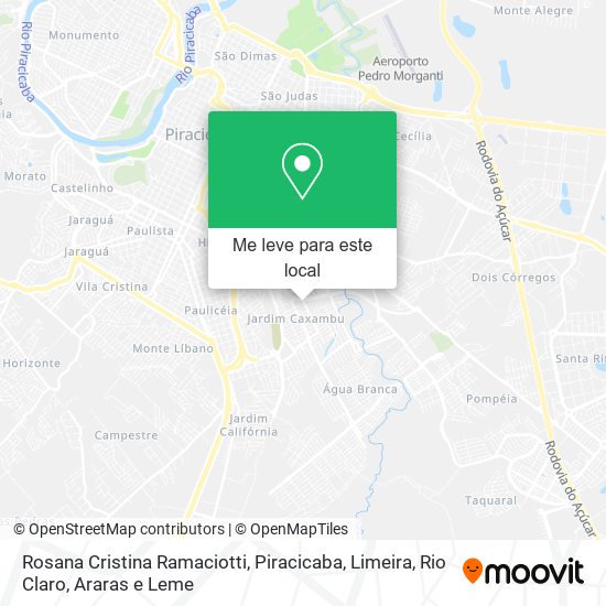Rosana Cristina Ramaciotti mapa