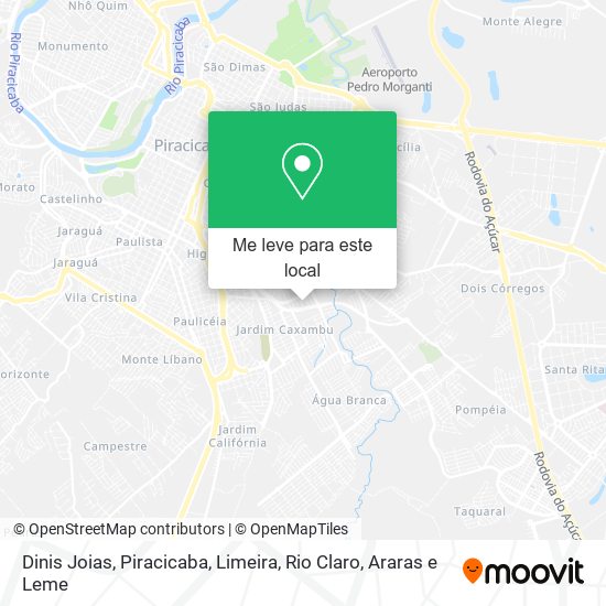 Dinis Joias mapa