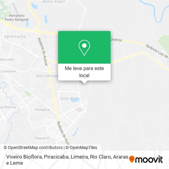 Viveiro Bioflora mapa