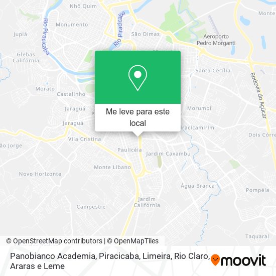 Panobianco Academia mapa