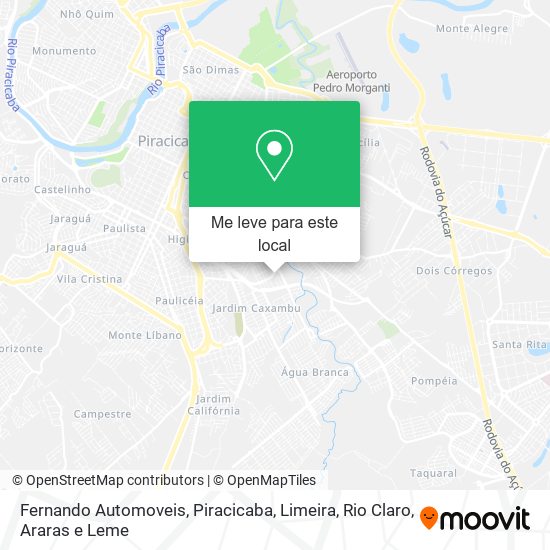 Fernando Automoveis mapa
