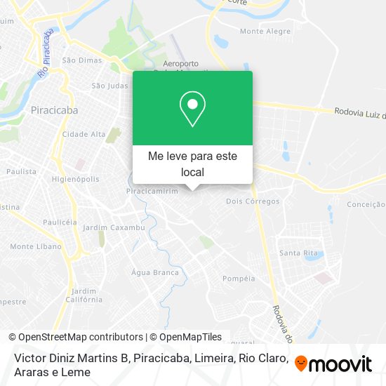 Victor Diniz Martins B mapa