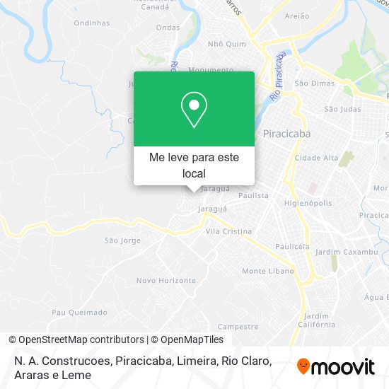 N. A. Construcoes mapa