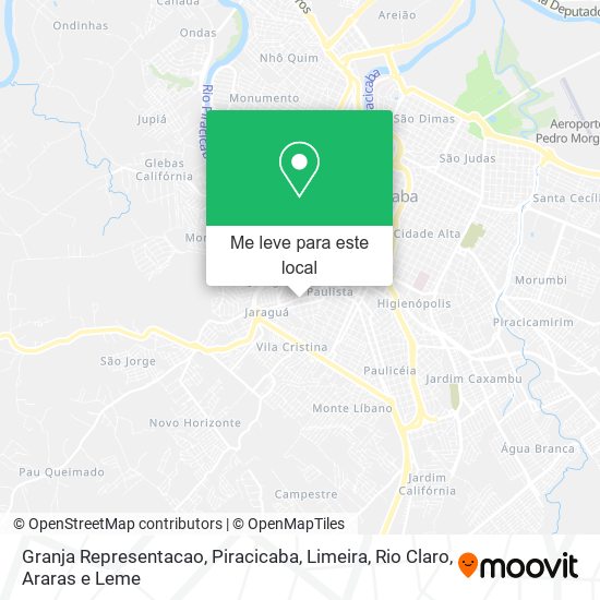 Granja Representacao mapa