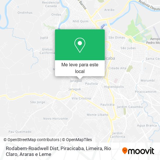 Rodabem-Roadwell Dist mapa