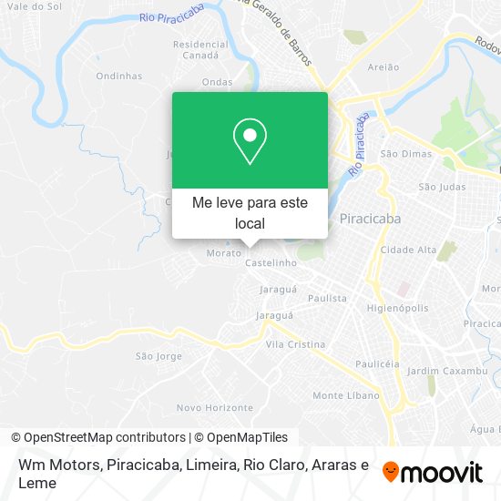 Wm Motors mapa