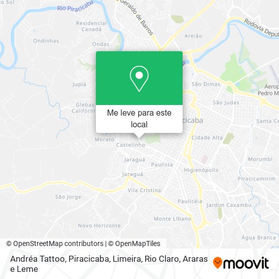 Andréa Tattoo mapa