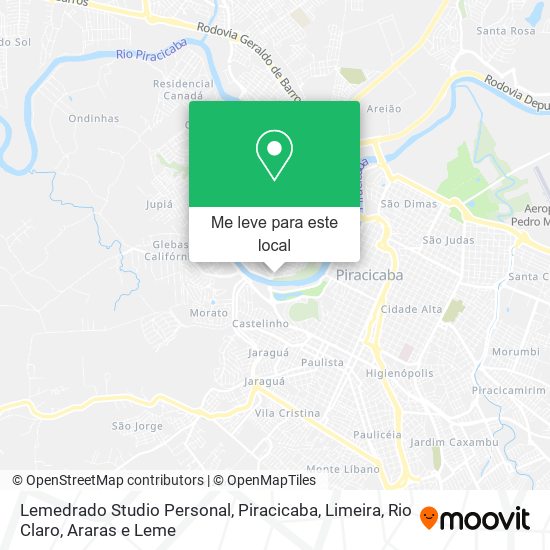 Lemedrado Studio Personal mapa