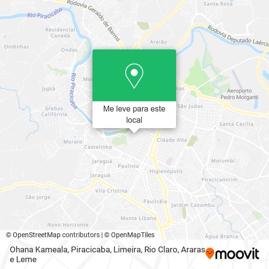 Ohana Kameala mapa