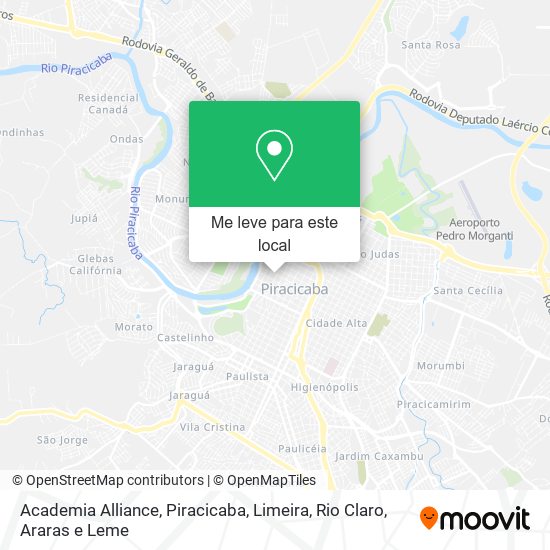 Academia Alliance mapa