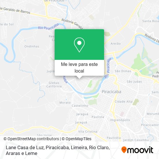 Lane Casa de Luz mapa