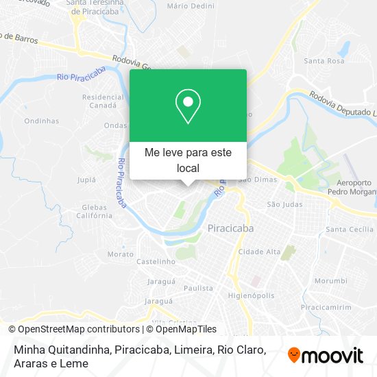 Minha Quitandinha mapa