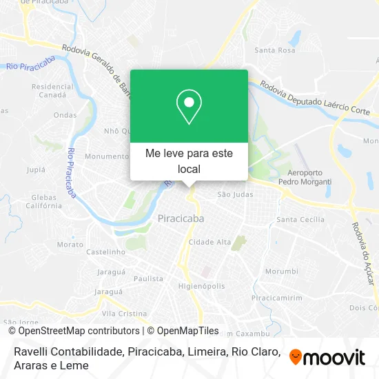 Ravelli Contabilidade mapa