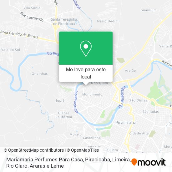 Mariamaria Perfumes Para Casa mapa