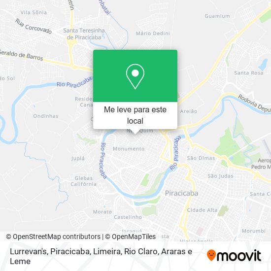 Lurrevan's mapa