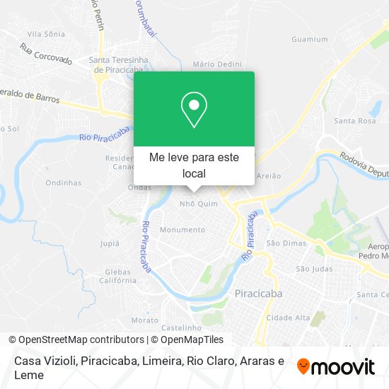 Casa Vizioli mapa