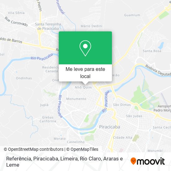 Referência mapa