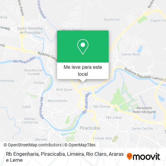 Rb Engenharia mapa