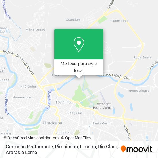 Germann Restaurante mapa