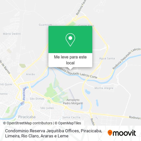 Condominio Reserva Jequitiba Offices mapa