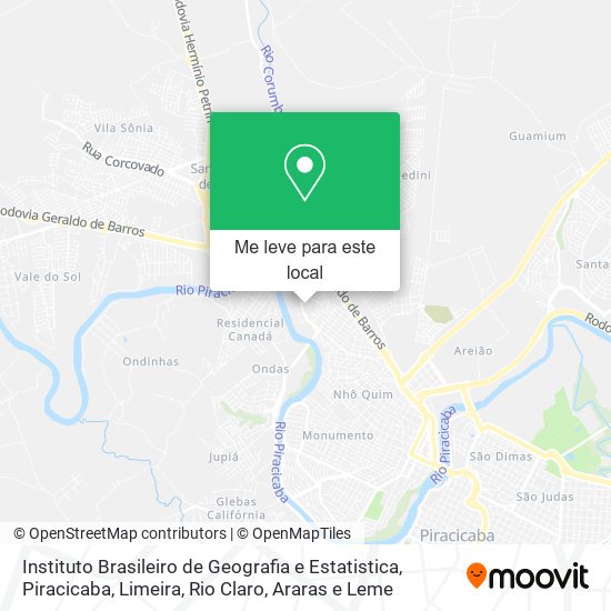 Instituto Brasileiro de Geografia e Estatistica mapa