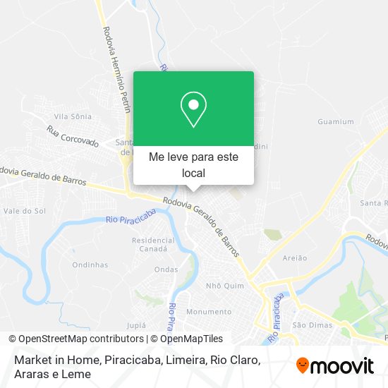 Market in Home mapa