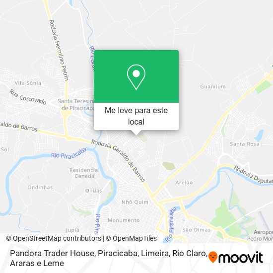 Pandora Trader House mapa