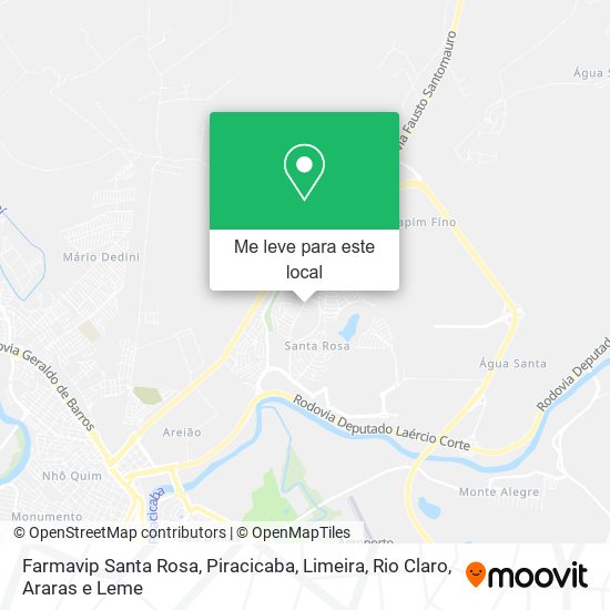 Farmavip Santa Rosa mapa