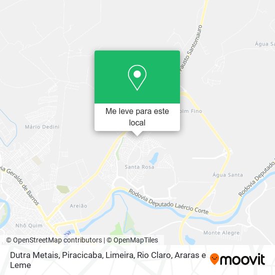 Dutra Metais mapa