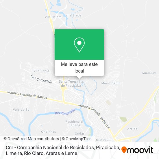 Cnr - Companhia Nacional de Reciclados mapa