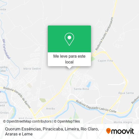 Quorum Essências mapa