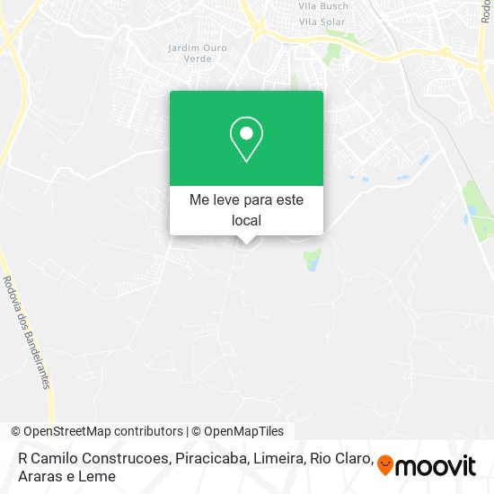 R Camilo Construcoes mapa