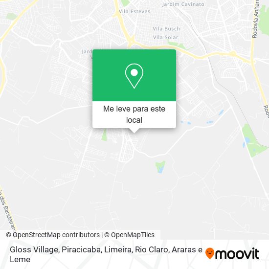 Gloss Village mapa