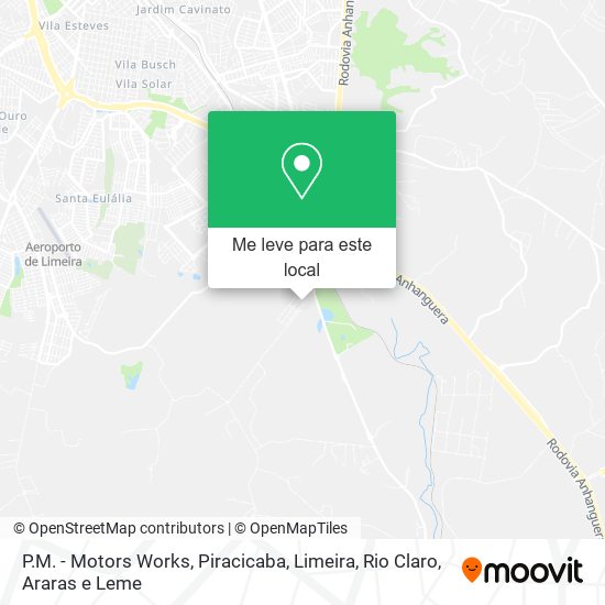 P.M. - Motors Works mapa