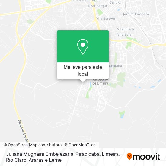 Juliana Mugnaini Embelezaria mapa