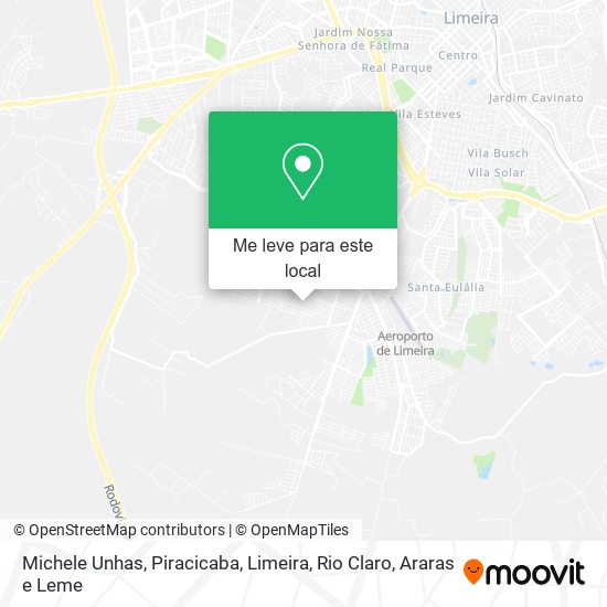 Michele Unhas mapa