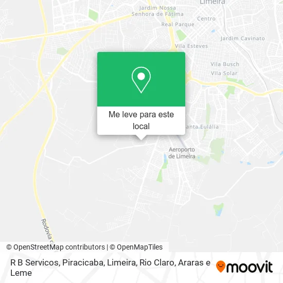 R B Servicos mapa
