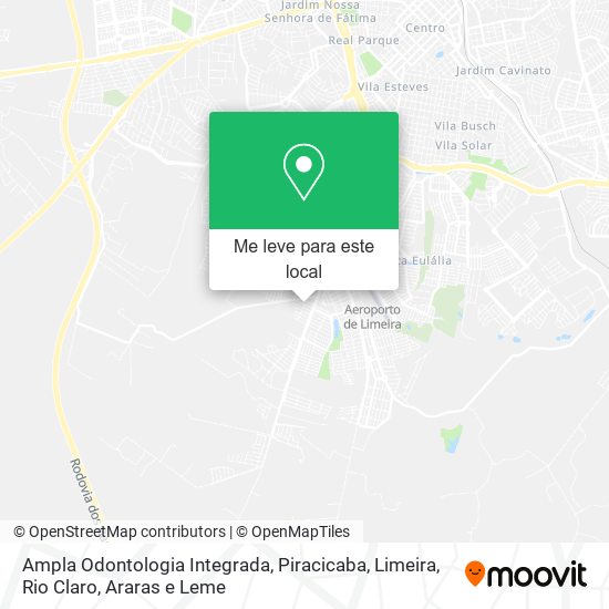 Ampla Odontologia Integrada mapa