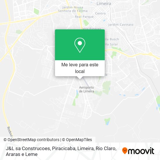 J&L sa Construcoes mapa
