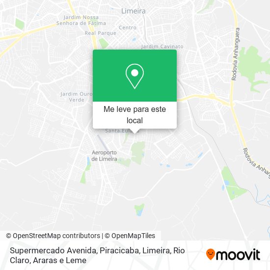 Supermercado Avenida mapa