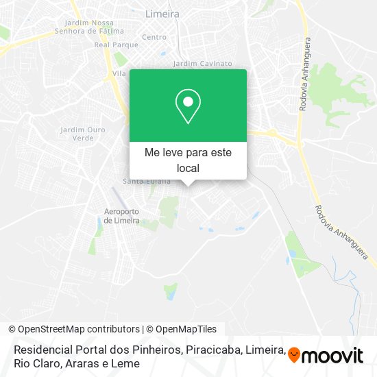 Residencial Portal dos Pinheiros mapa