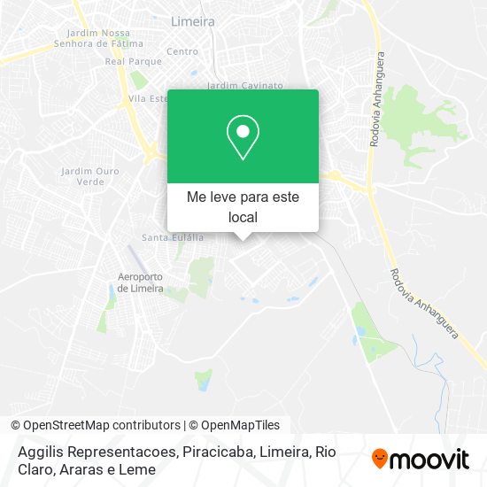 Aggilis Representacoes mapa